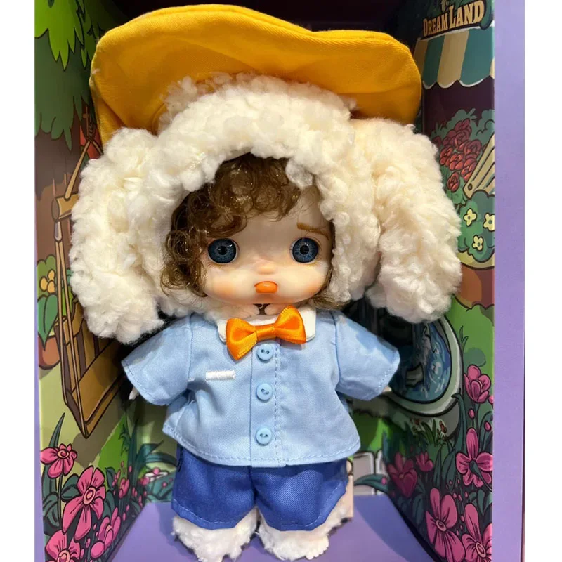 New Collection Doll Toys for Girl Festival Gift Birthday Gift Bjd  19cm Blue Eye Dream Land Magic Boy Baby Kawaii  Surprise Gift