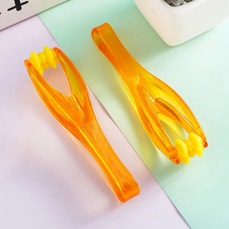 Dual Row Roller Finger Massager Portable Hand Joint Relax Tool Relieve Fatigue Promote Blood Circulation