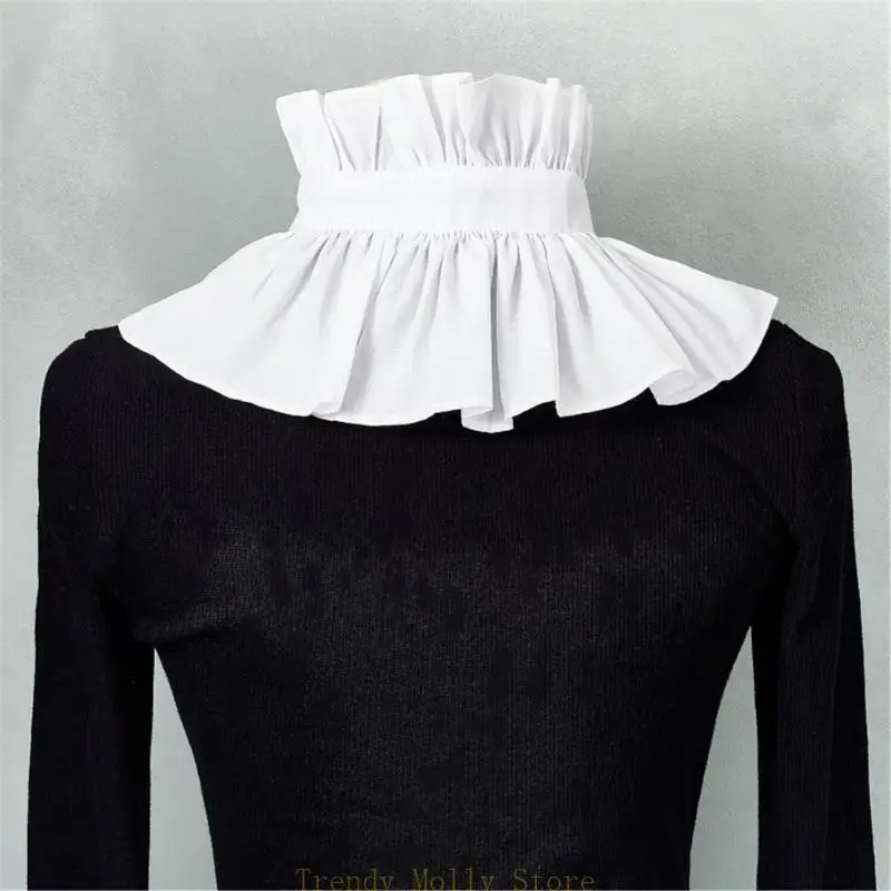 N5KB Vintage Ruffle decote necons