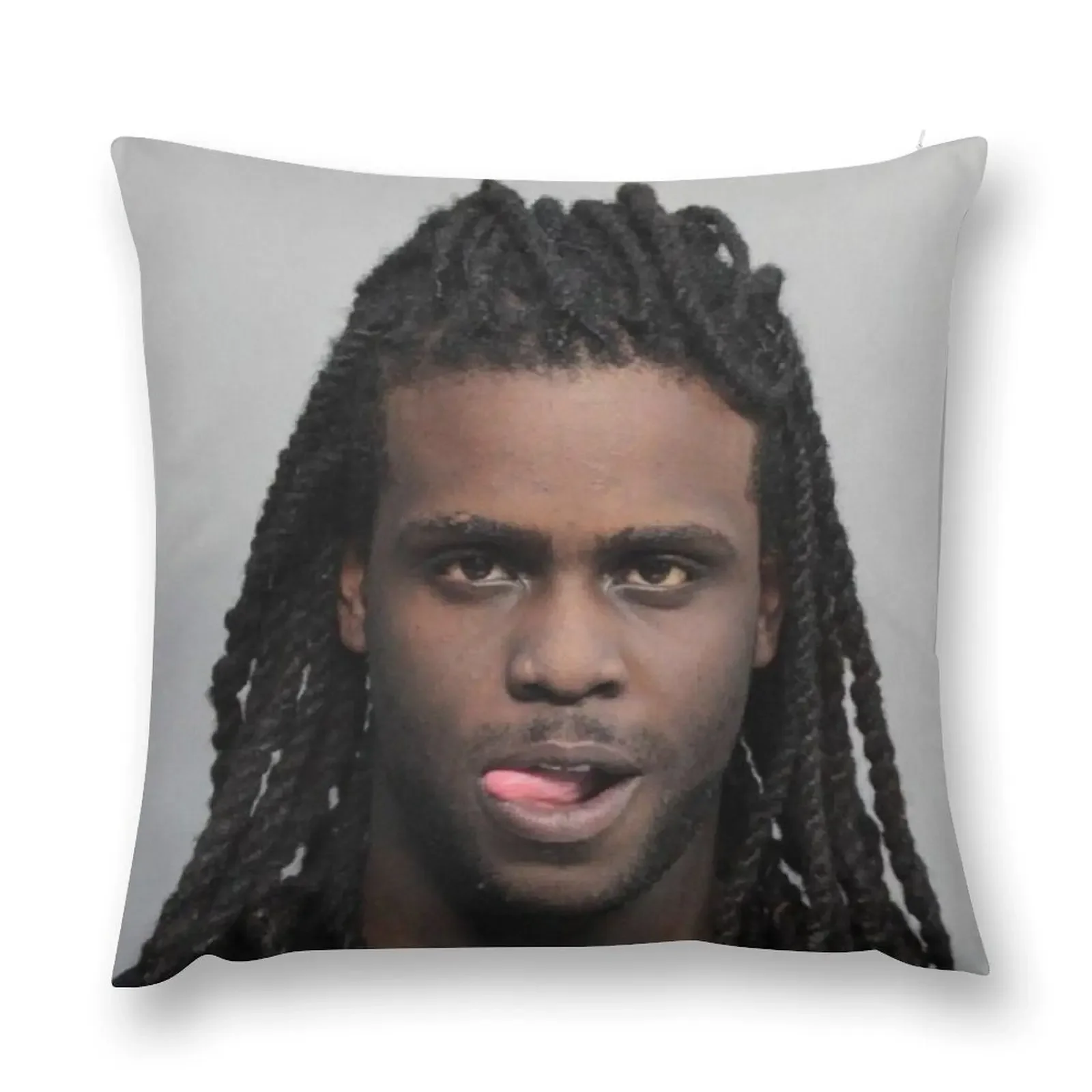 Chief Keef Mugshot Throw Pillow Luxury Living Room Decorative Cushions Cushions For Children Pillow Decor pillow