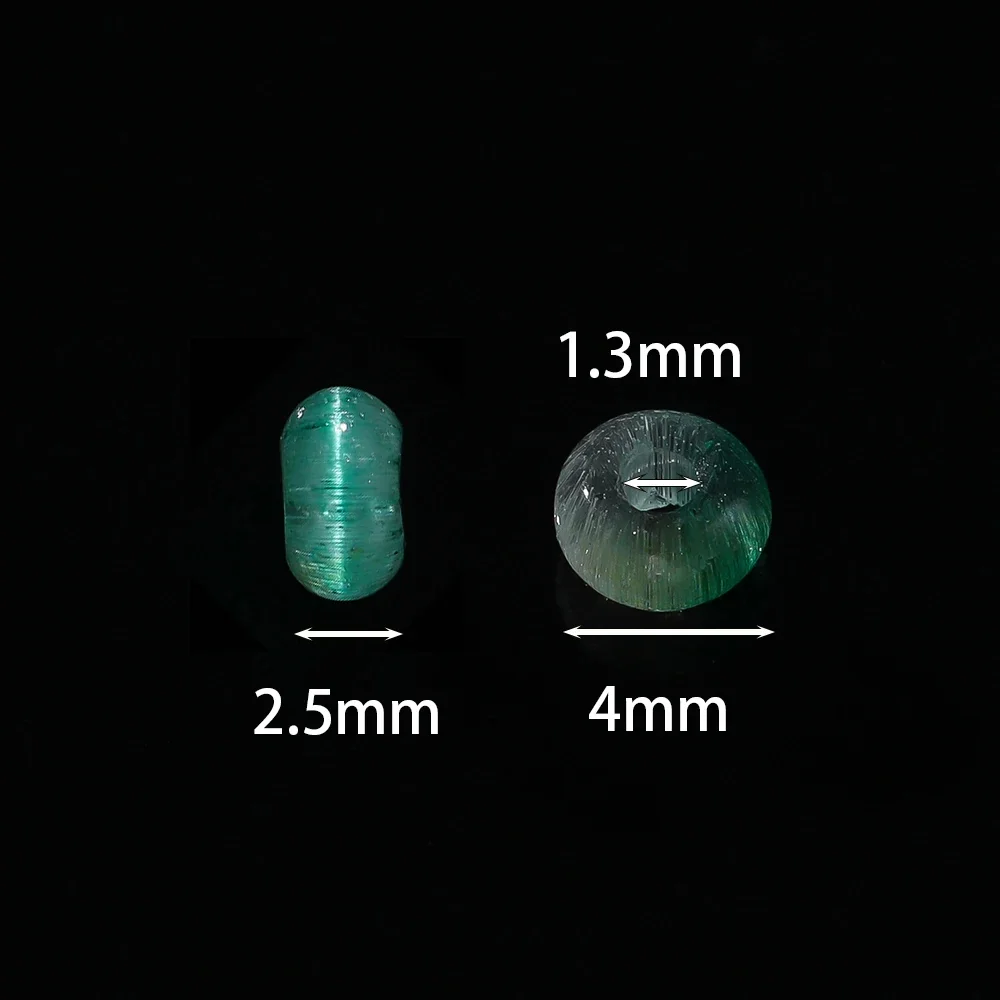 100 قطعة/الوحدة 2.5*4 مللي متر الزجاج الملون البذور الخرز القط العين فضفاض خزر عازل ل سوار ذاتي الصنع قلادة صنع المجوهرات اكسسوارات #2
