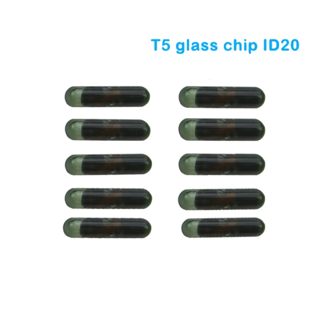 T5 Ceramic Glass Chip ID20 T20 ID13 Transponder Chip Car Key Chip 10/20/50/100PC