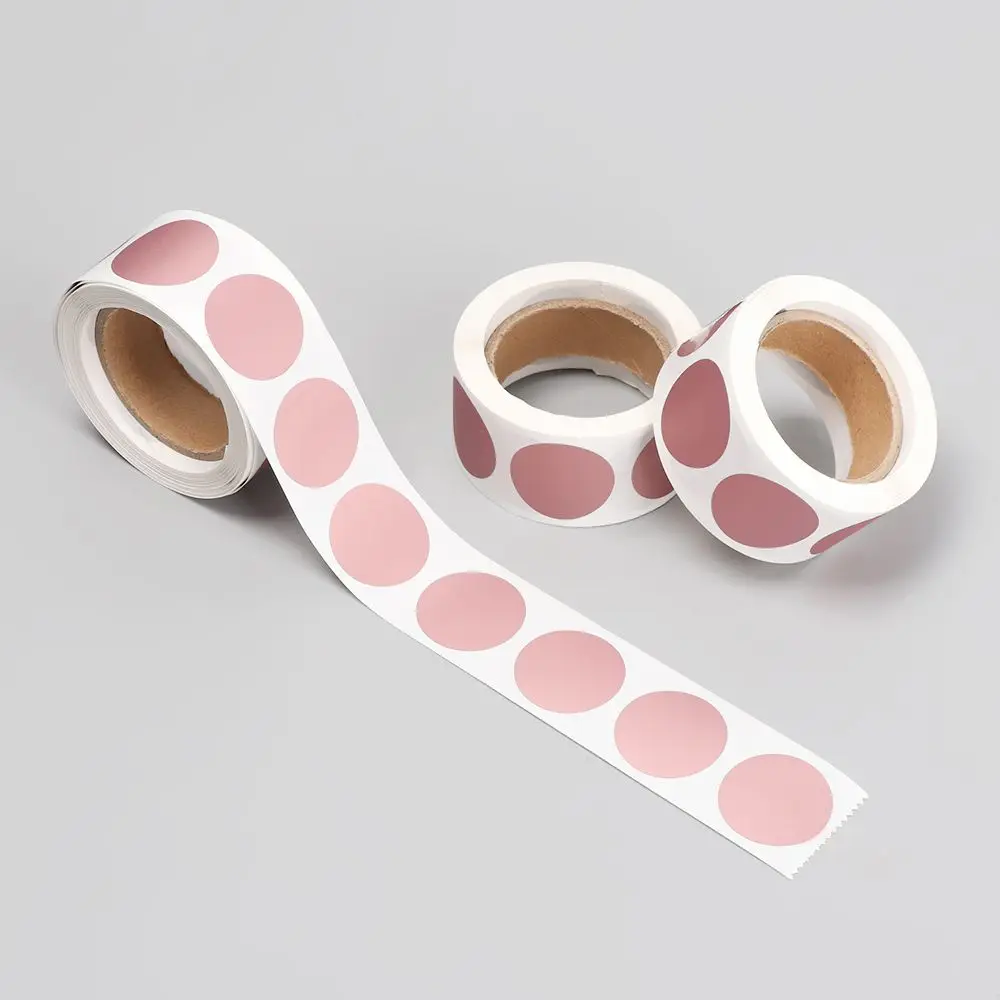 Home Cards Wedding Message Card Party Supplies Business Secret Code Cover Labels Adhesive Paper Round Shape Scratch Off Sticker