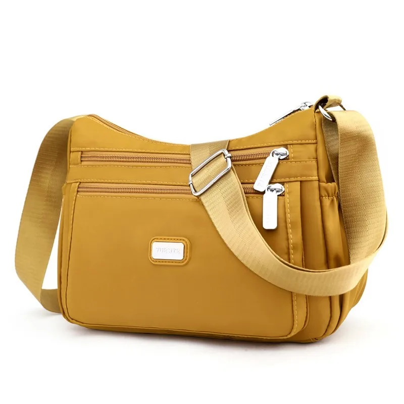 

Women's Fashion Shoulder Bag Light And Soft Oxford Simplicity Crossbody Bag Multi Pocket And Large Capacity Female Messenger Bag