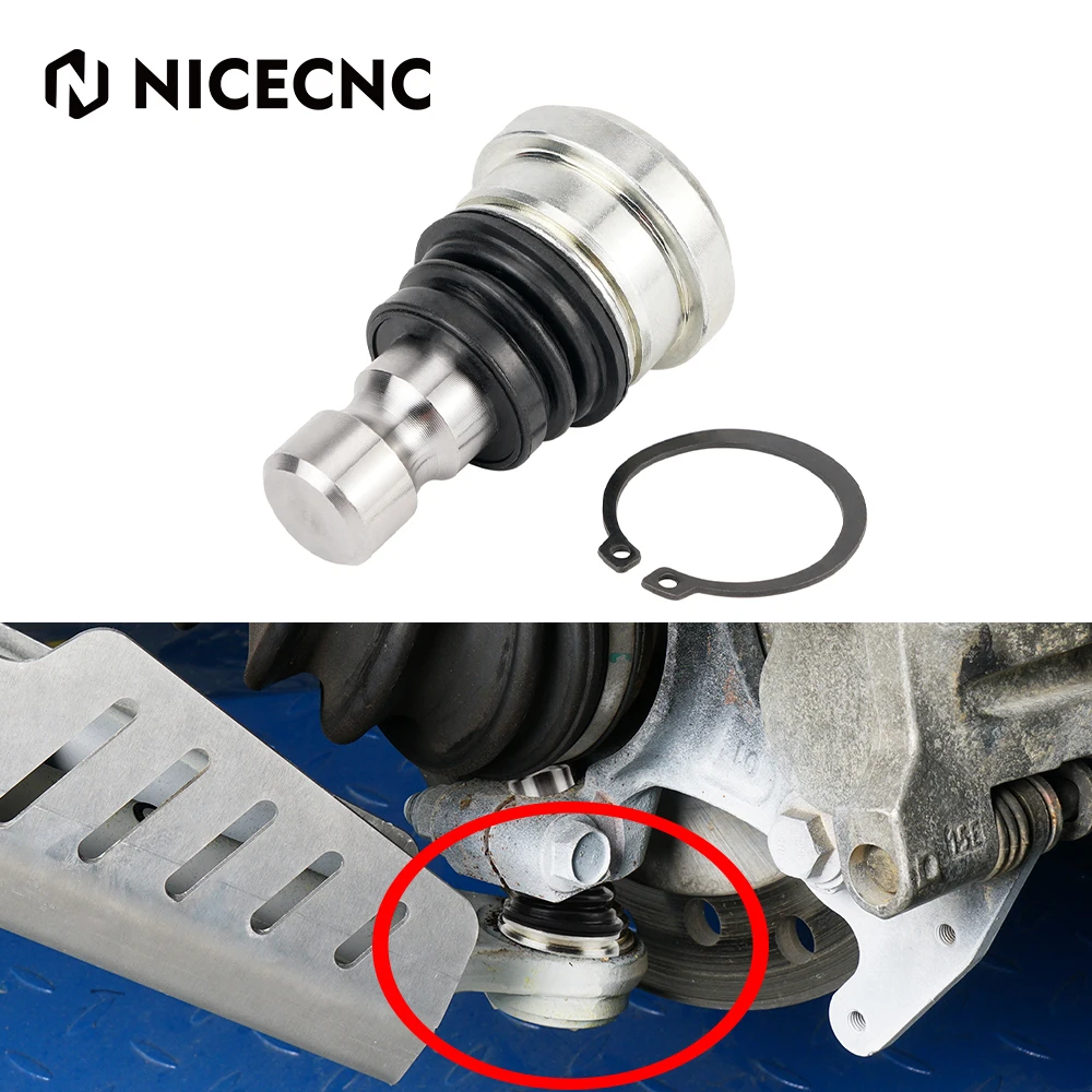 

NICECNC UTV for Polaris RZR 4 1000 2016-2021 XP TURBO 16-17 Upper or Lower Ball Joint Bearing Steel Accessories OEM # 7082422