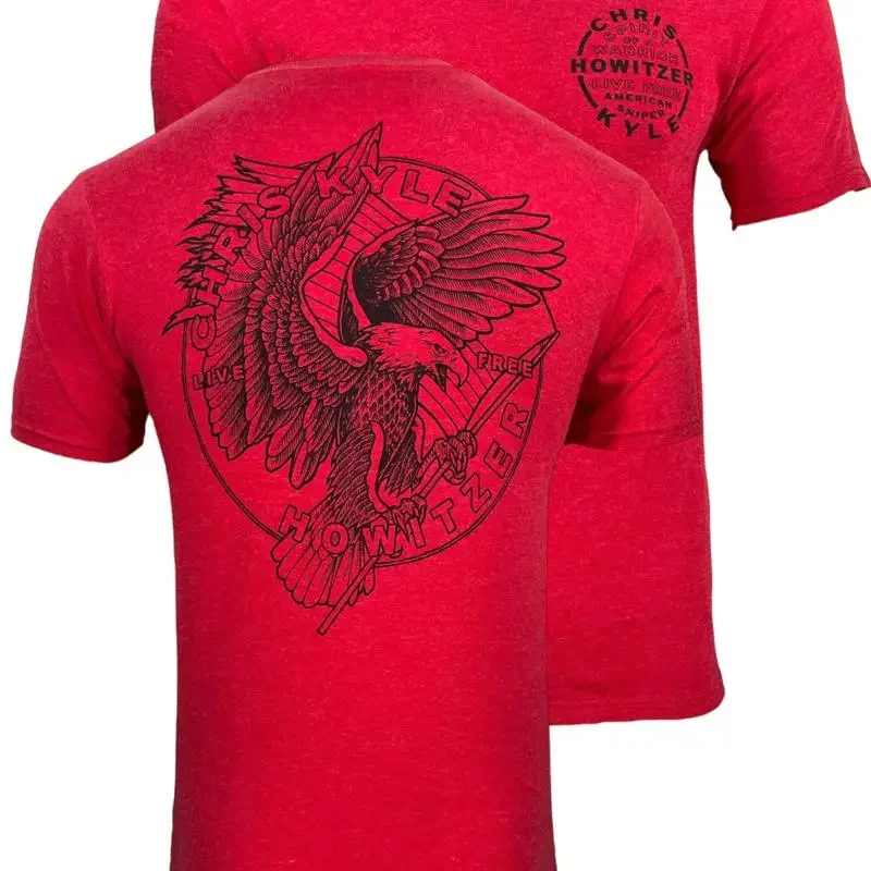 Howitzer Style Men s T Shirt Chris Kyle Kenai Military Grunt MFG