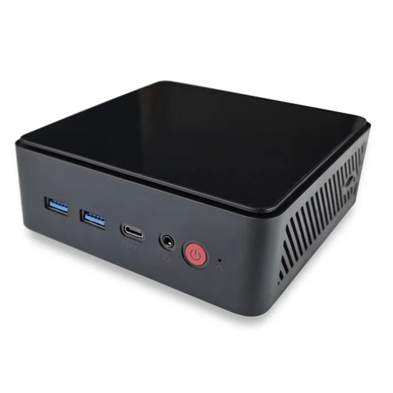 Mini computadora Terminal en la nube 2,5G Red dual Oficina Gaming Host Vice PC pequeña 8+ 128+ Wifi Enchufe de la UE