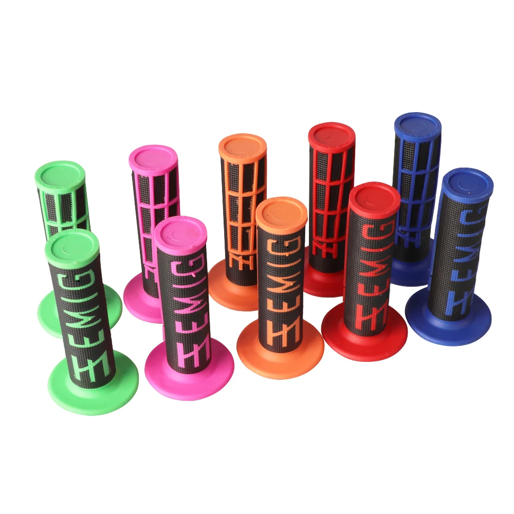 

1 Pair of 22mm/24mm 7/8 inch motorcycle EMIG Grips Universally Suitable for Yamaha KTM Motocross Mud Pit Bike Rubber Handlebars