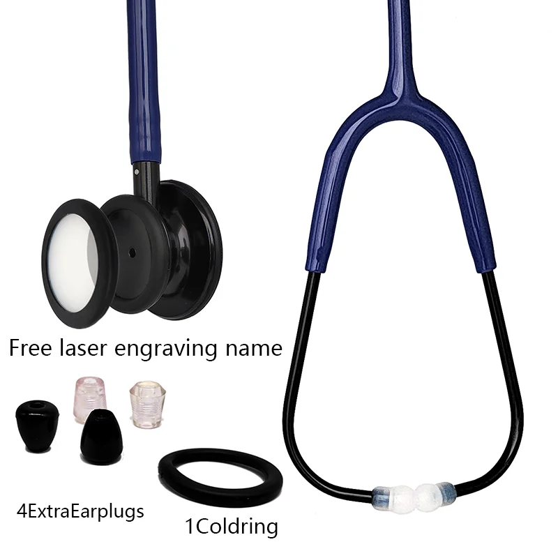 High End Classic Stainless Steel Double-Sided Stethoscope Cedicated To Cardiology