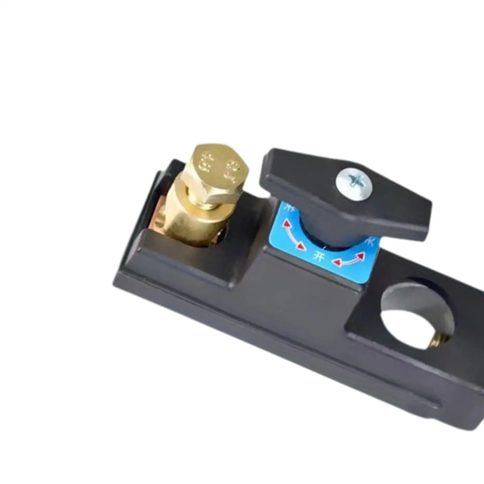 Brass Battery Isolator Cut Off Switch Vehicle Power Disconnector Bornes for Car Battery with Switch for Boat Van
