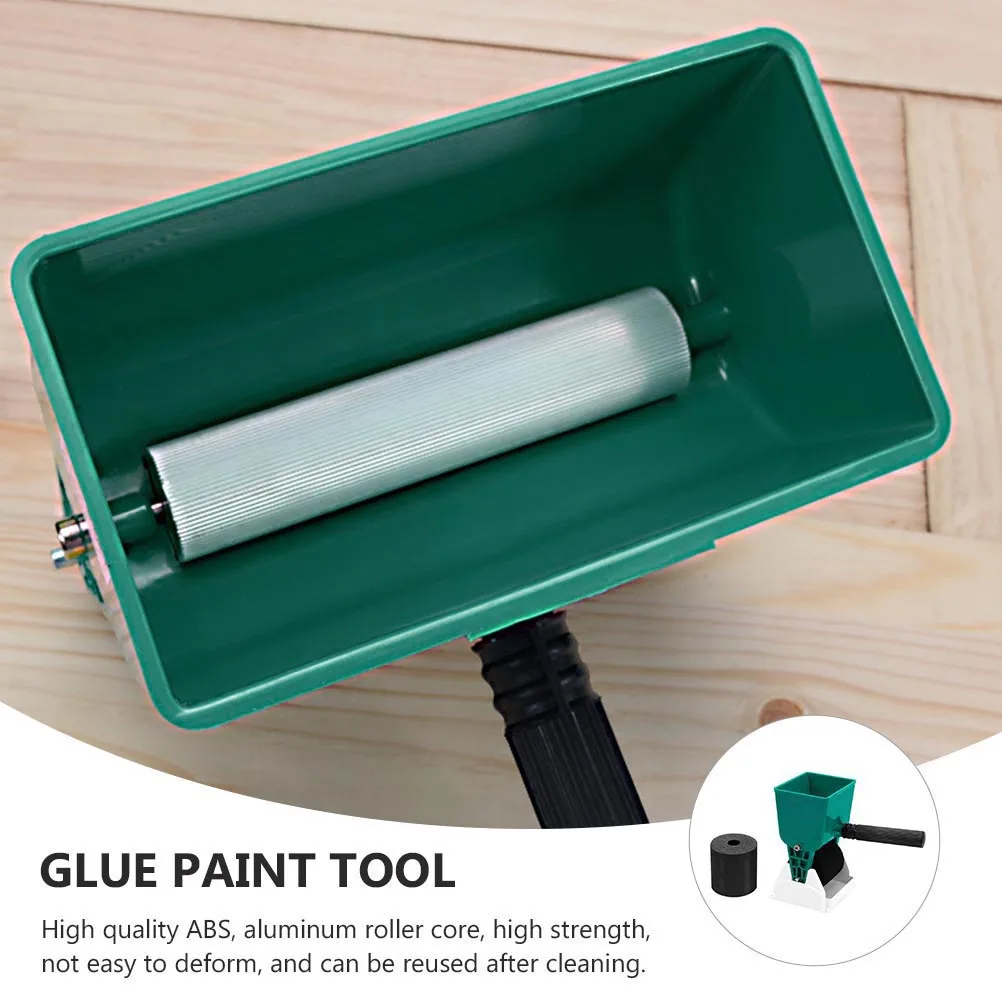 الأسطوانة نوع الغراء قضيب دليل الغراء لخلفية النجارة الغراء مفرشة طلاء أداة يده لاصق الأسطوانة #4
