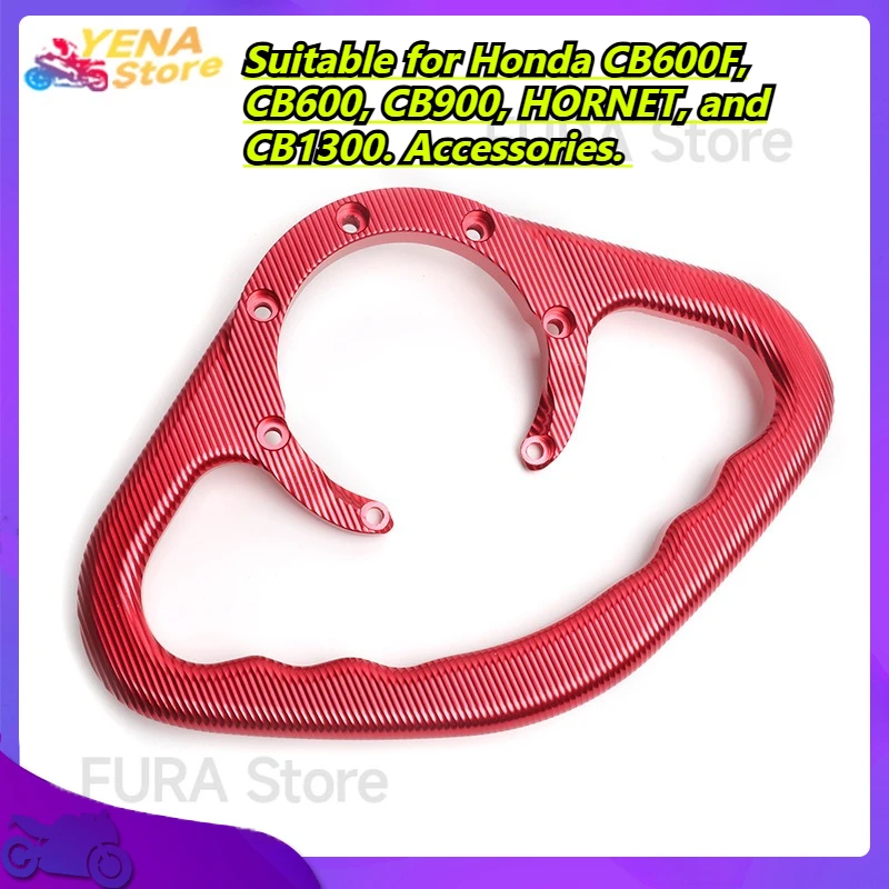 

Motorcycle CNC passenger handrail handle is suitable for Honda CB600F, CB600, CB900, HORNET, and CB1300. Accessories.