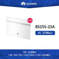 Unlokced Huawei B525 B525s-23a 4G 300Mbps LTE CPE Wifi Router 4G TDD 2600MHz B525s-23A Wireless Router+2PCS Antenna