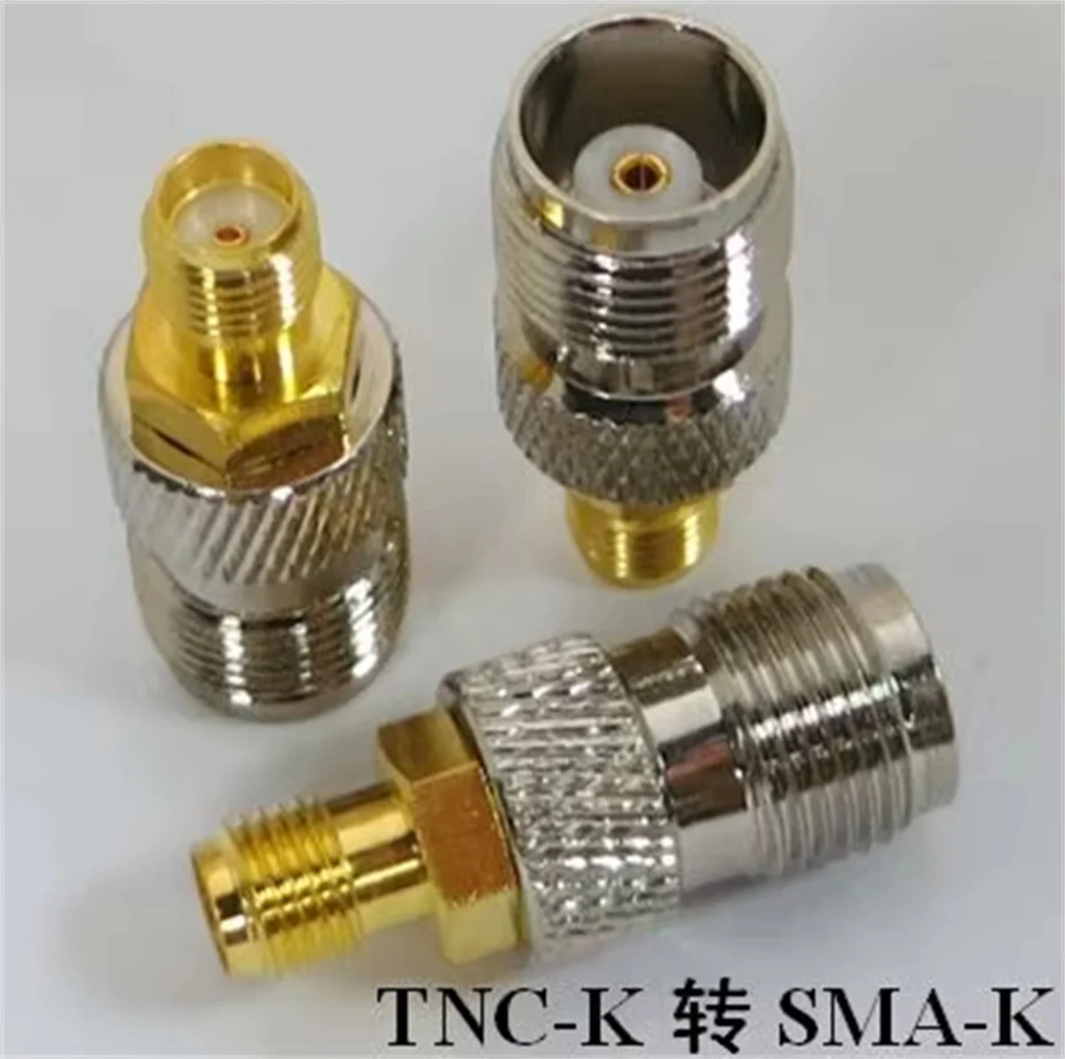 4pcs RF SMA Connector Type TNC-K female to SMA-K female Converter ,wireless router Antenna