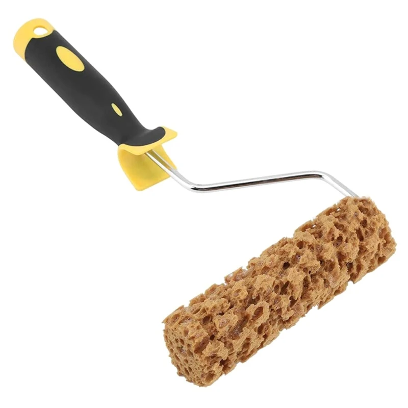 Durable Texture Imitation Sponge Roller Brush 6'' DIY Pattern Liquid Wallpaper