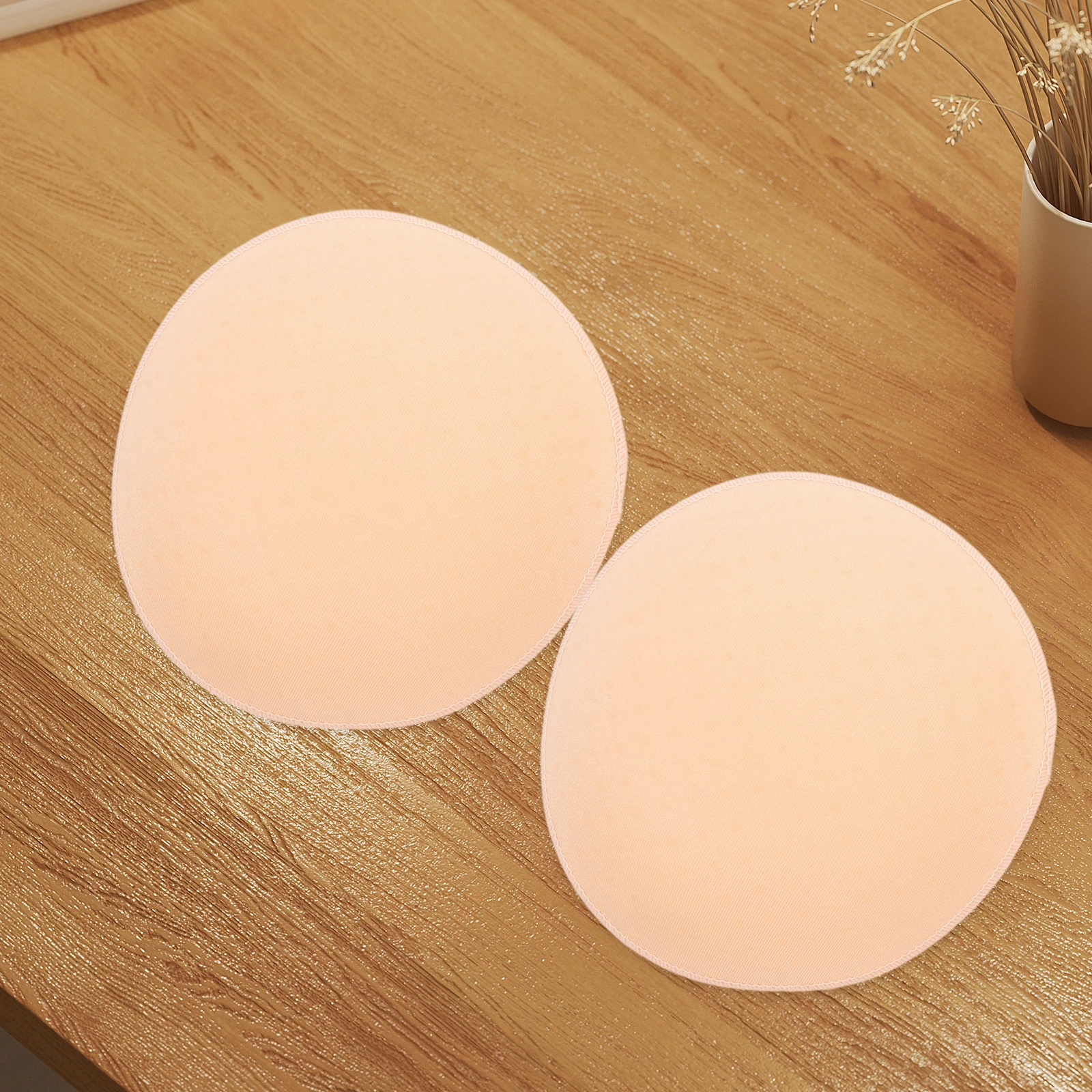 

2 Pcs Butt Lifting Pants Pad Silicone Pads for Women Hip Enhancer Self Adhesive Fashionable Khaki Fake Miss