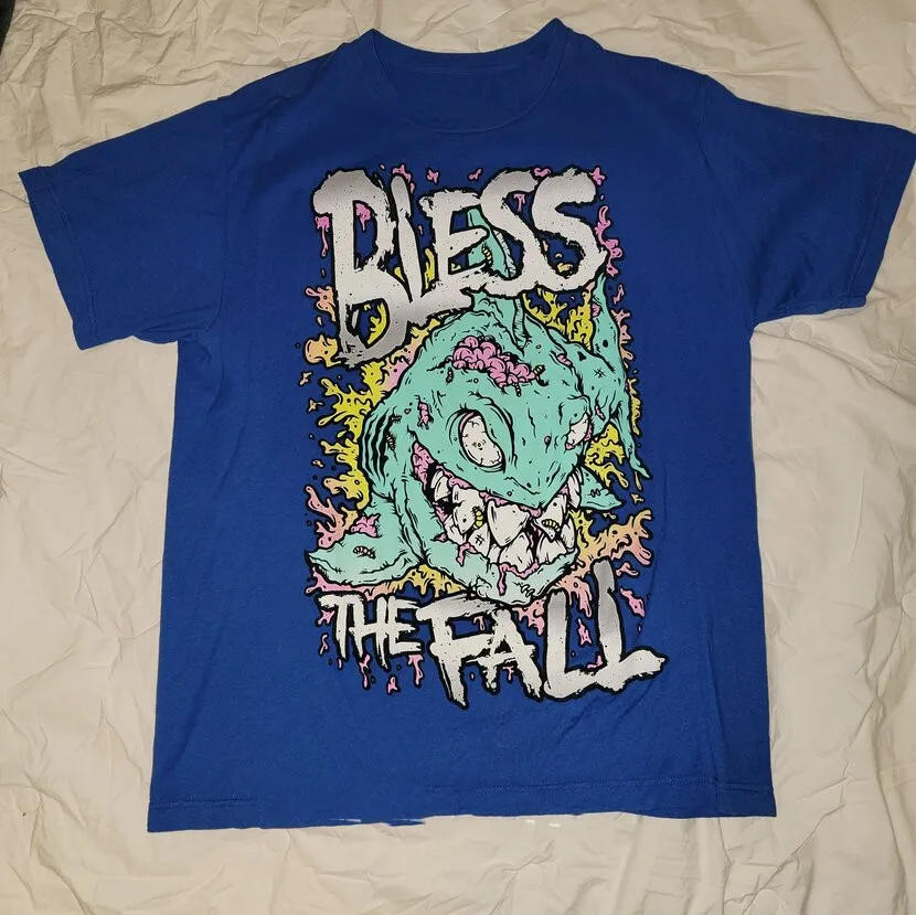 Rare BlessTheFall Band Short Sleeve Cotton Tee S to 5XL T-shirt GC1529