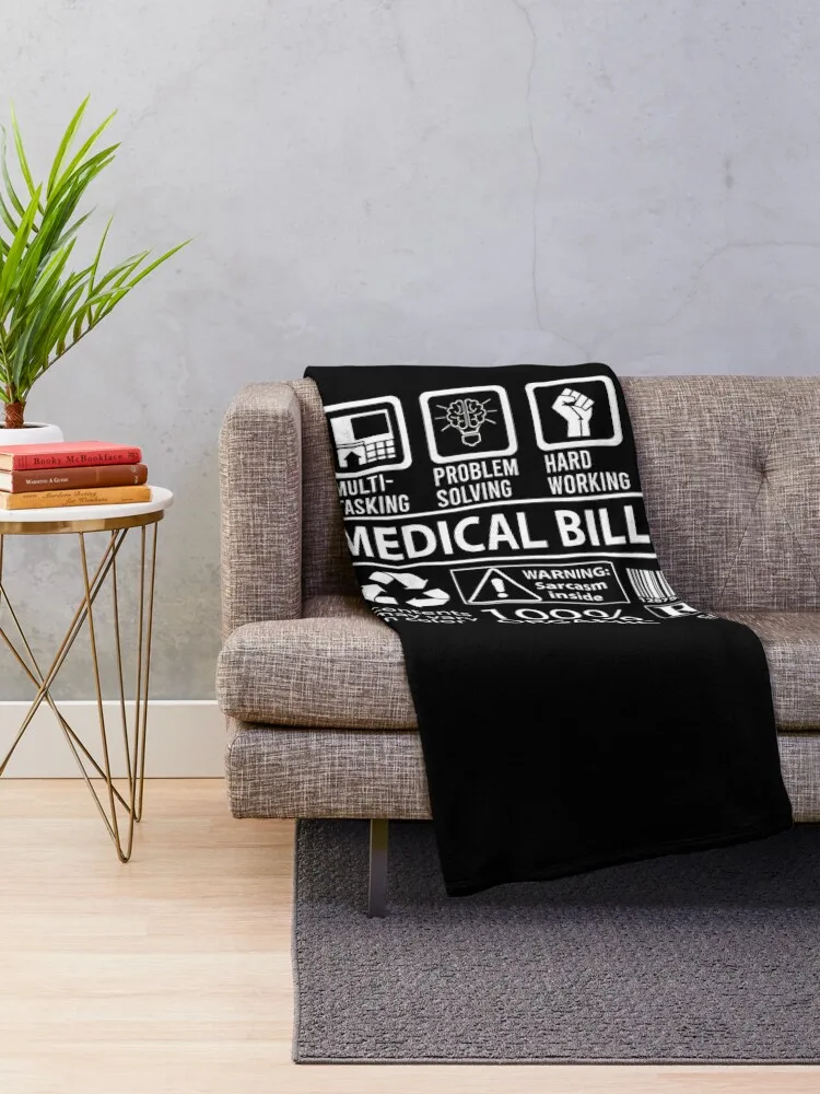 Medical Biller - Multitasking Throw Blanket warm for winter Thermal Blankets