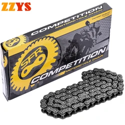25H 98L Motorcycle Roller Chain with Spare Master Cam Stainless Steel For SUZUKI LT125 LT160 QuadRunner SP LT 125 160 185 SP125
