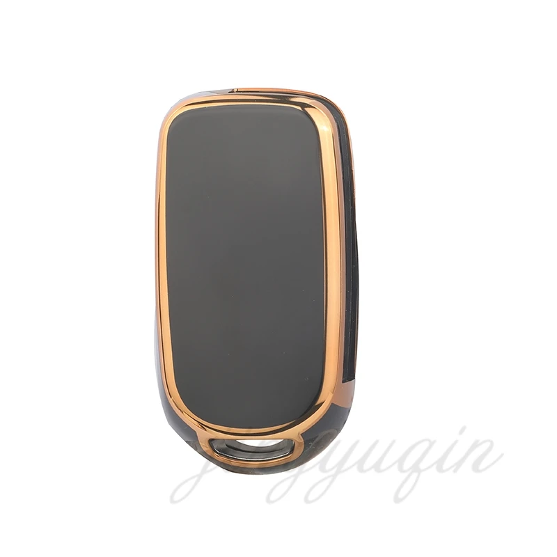 Jingyuqin 3 boutons clé à distance de voiture nouvelle coque souple en TPU pour FIAT Tipo Toro Nuovo Freedom 500X Doblo Argo Grazie protecteur