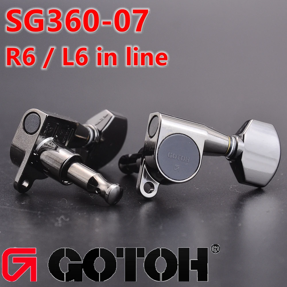 

R6/L6 GOTOH SG360-07 Guitar Machine Heads Tuners