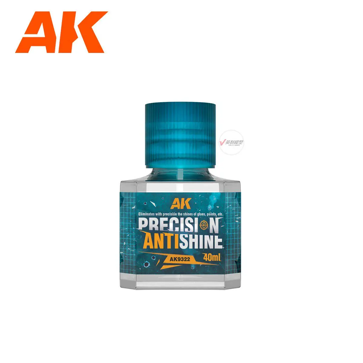 AK Water-based Paint Strong Matting Agent 40ml With Brush Head AK9322 Hobbies In Modeling Tools