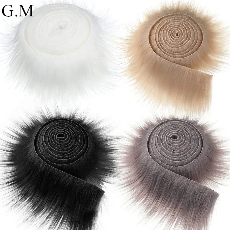 

Faux Fur Trim for Shoes & Hats Faux Fur Ribbon Plush Fabric for DIY Craft Costume DIY Dolls Cosplay Costume Rug Sewing Decor