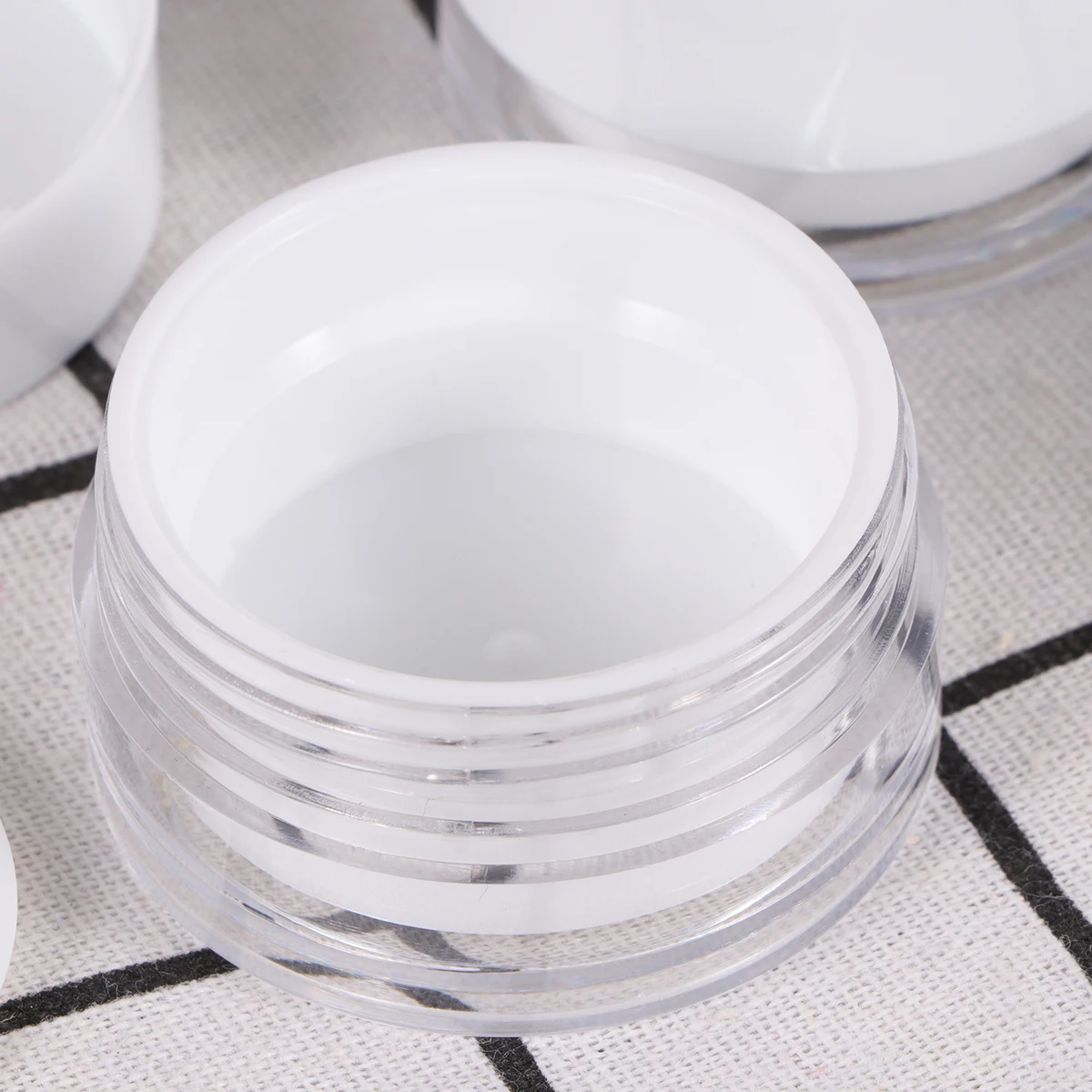 

4pcs Bottle Portable Face Cream Holder Empty Lotion Case Makeup Container Storing Creams Ointments Daily Use