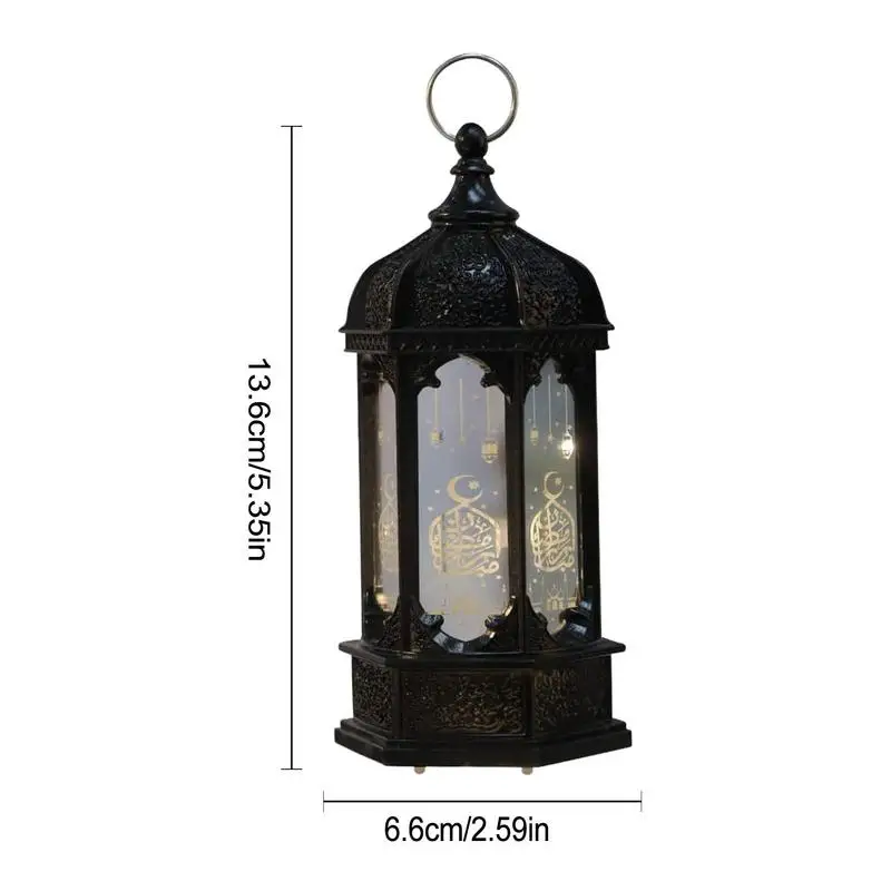Eid Lantern LED Light Decor Eid Night Light Table Lanterns Party Decorations LED Lanterns Night Light For Kareem Party Desktop image 6
