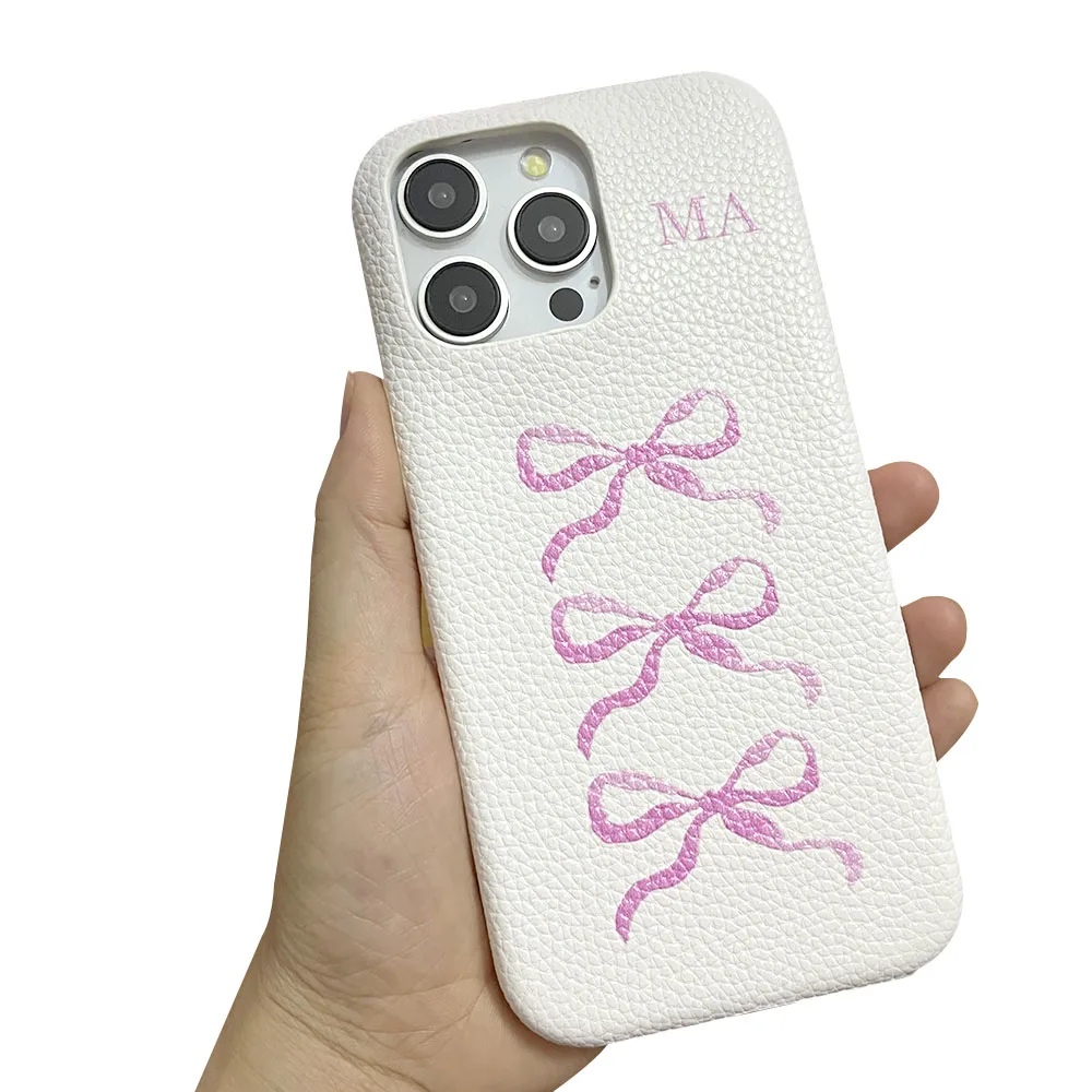 

Personalised inevitable Initial kafr letters name Leather Case for iphone 11 12 14 13 15 Pro Max XS XR 14Plus Luxury Hard Covers