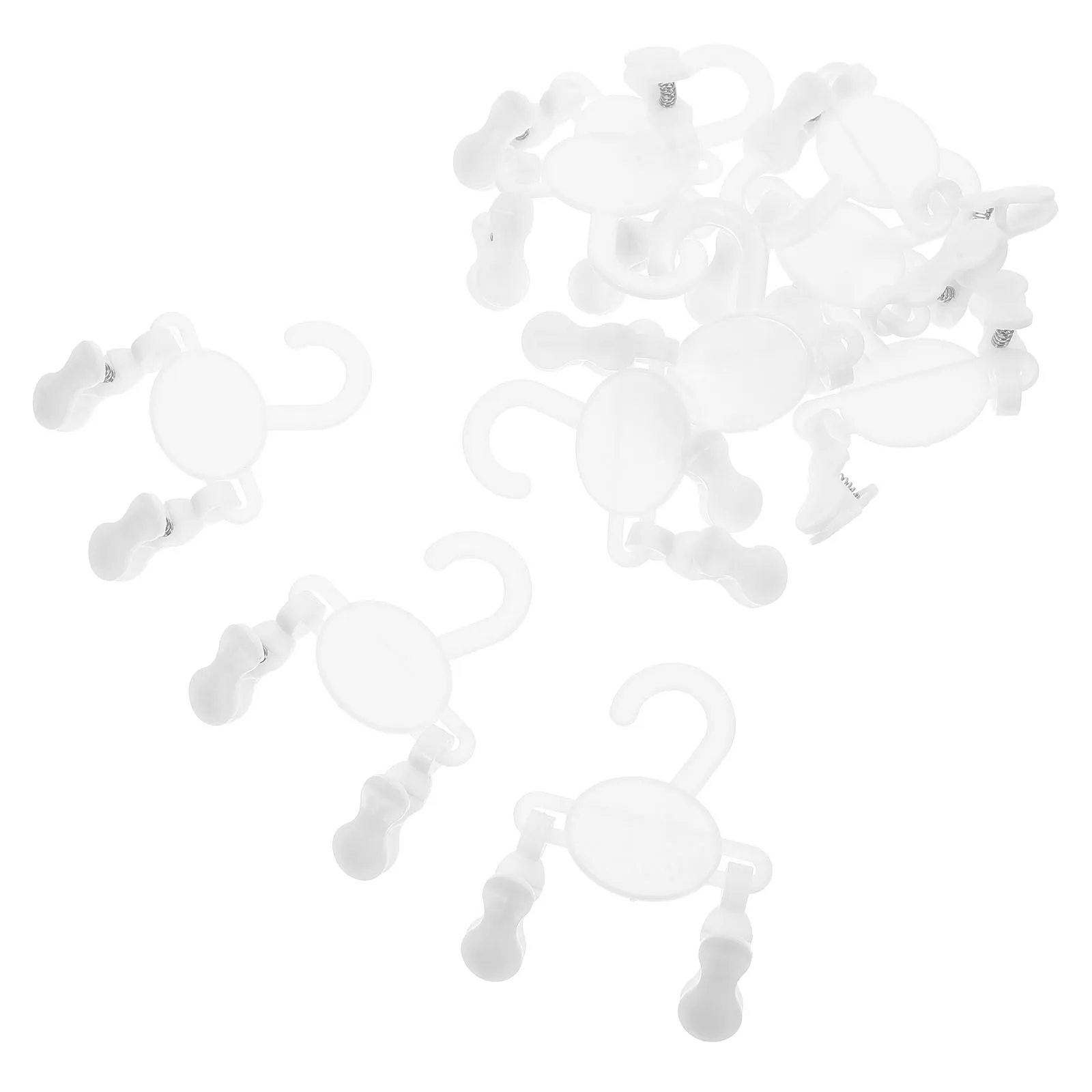 

10Pcs Children's Shoe Hooks Plastic Baby Hangers Nursery Closet Organizer Kids Socks Holder Clothes Drying Rack