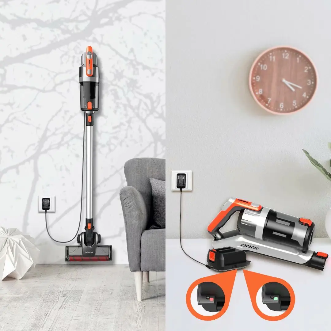 Big Suction stick hand held Powerful Suction 2 In 1 Vacuum Cleaner Wired Upright Cordless Vacuum Cleaner