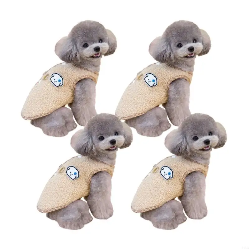 2025-4pcs-coletes-confortaveis-​​para-caes-com-materiais-la-para-protecao-contra-climas-frios