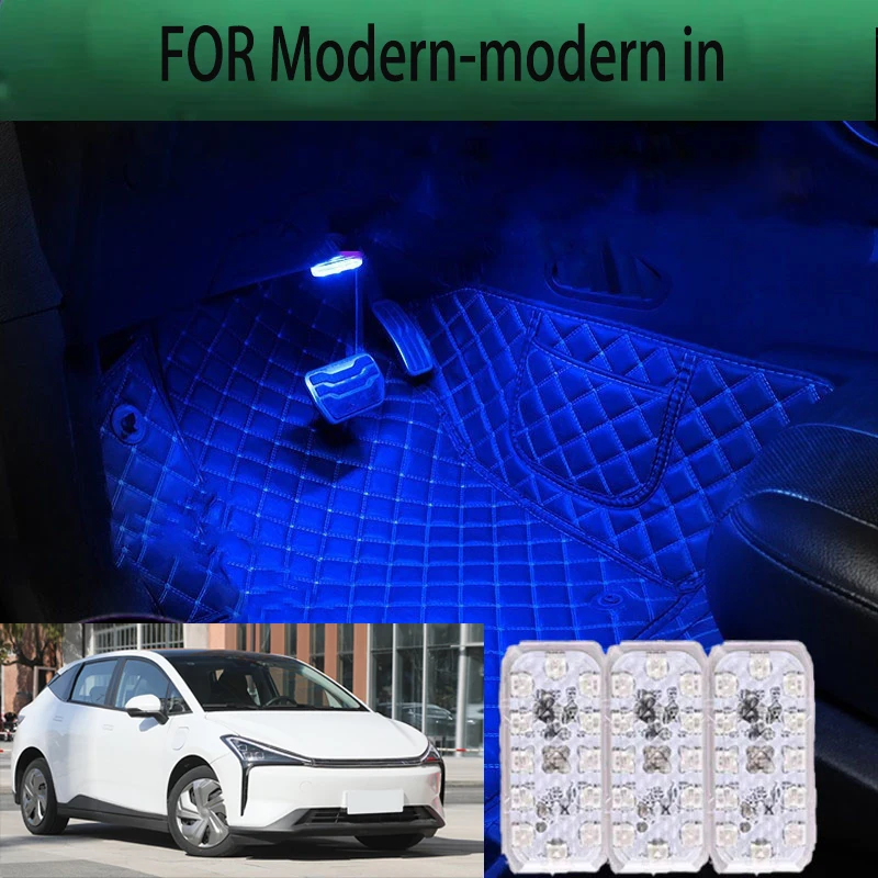 

FOR Modern modern in LED Car Interior Ambient Foot Light Atmosphere Decorative Lamps Party decoration lights Neon strips