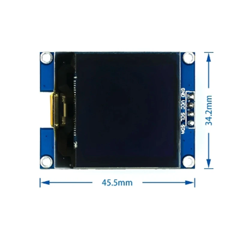 Módulo de tela escudo OLED para Arduino, produto de alta qualidade, Raspberry Pi, STM32, 1.5 Polegada, 128x128