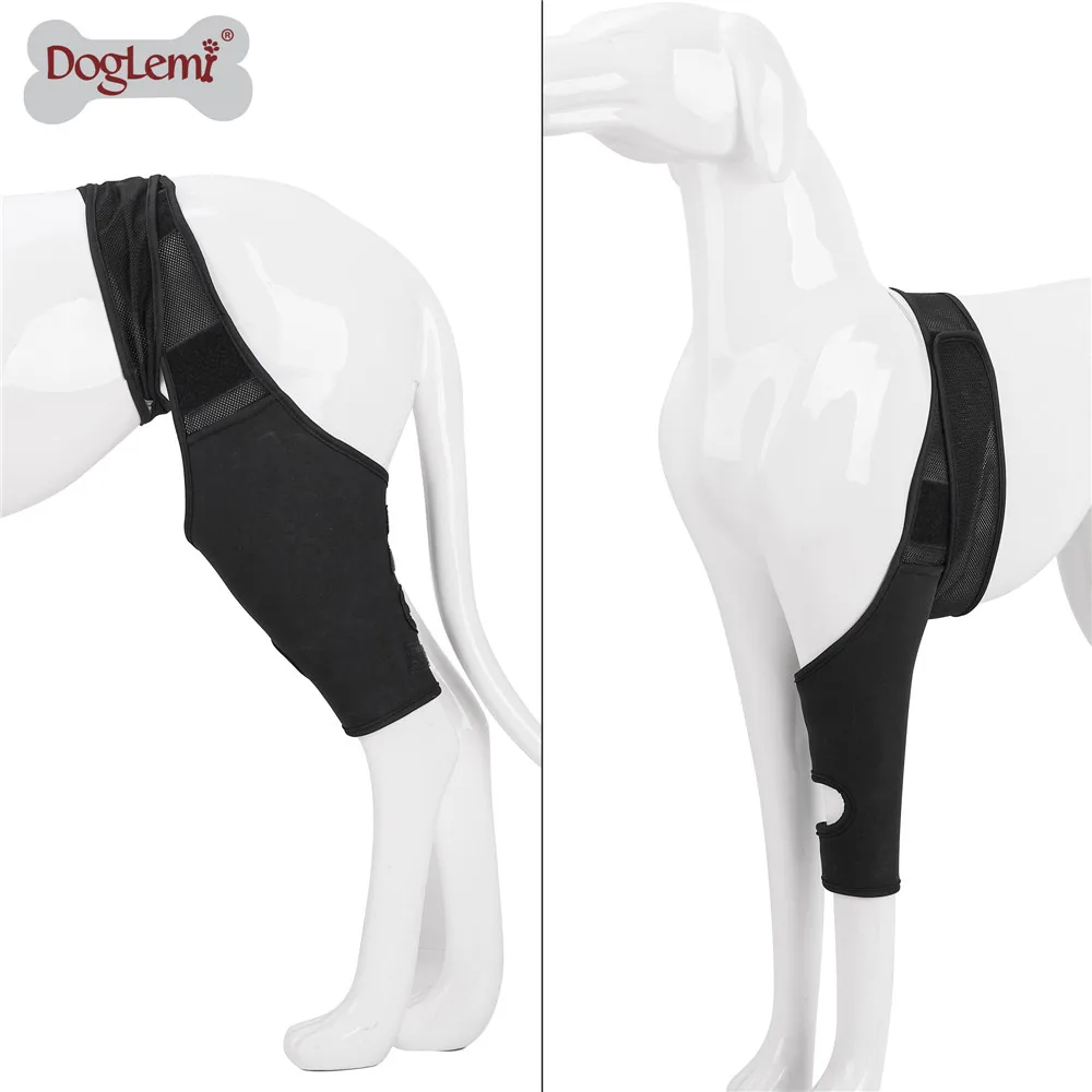 Dog Knee Pads  Injury Recovery Fixed Support Brace  Pet Protector Pain Relief Feet Cover  Leg Joint Wrap Support Pet Recover