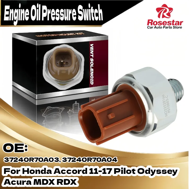 

Oil Pressure Switch Sensor for Honda Odyssey Passport Pilot 37240R70A03 37240R70A04 37240R70A02