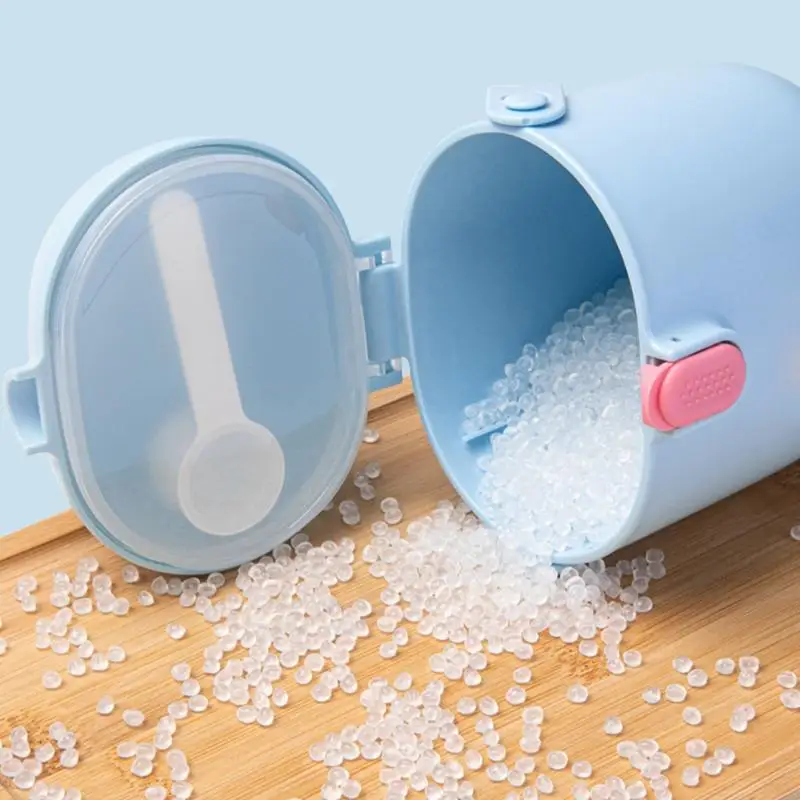 

57QE Airtight Storage Box Baby Milk Powder Container Box with Spoon Practical