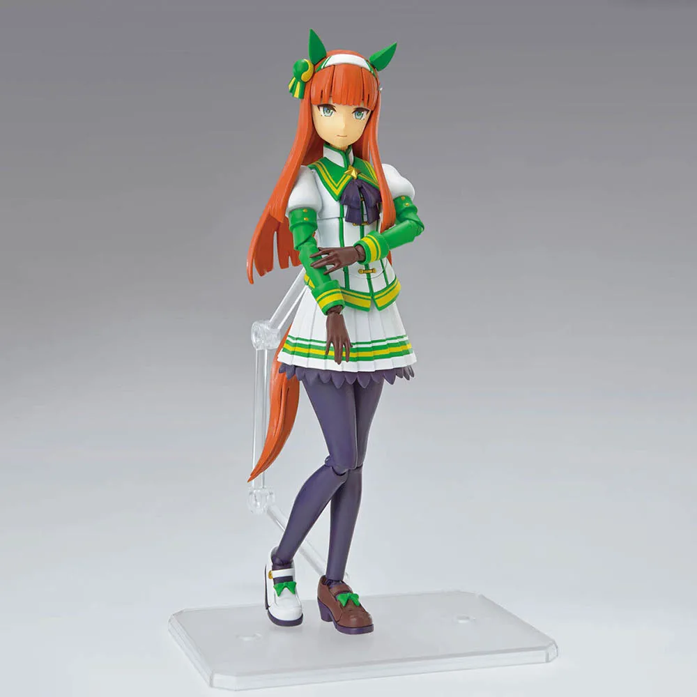 [In-Stock] BANDAI Figure-rise Standard Silence Suzuka (Uma Musume Pretty Derby) 15cm Assembly Anime Action Figure Model Toys