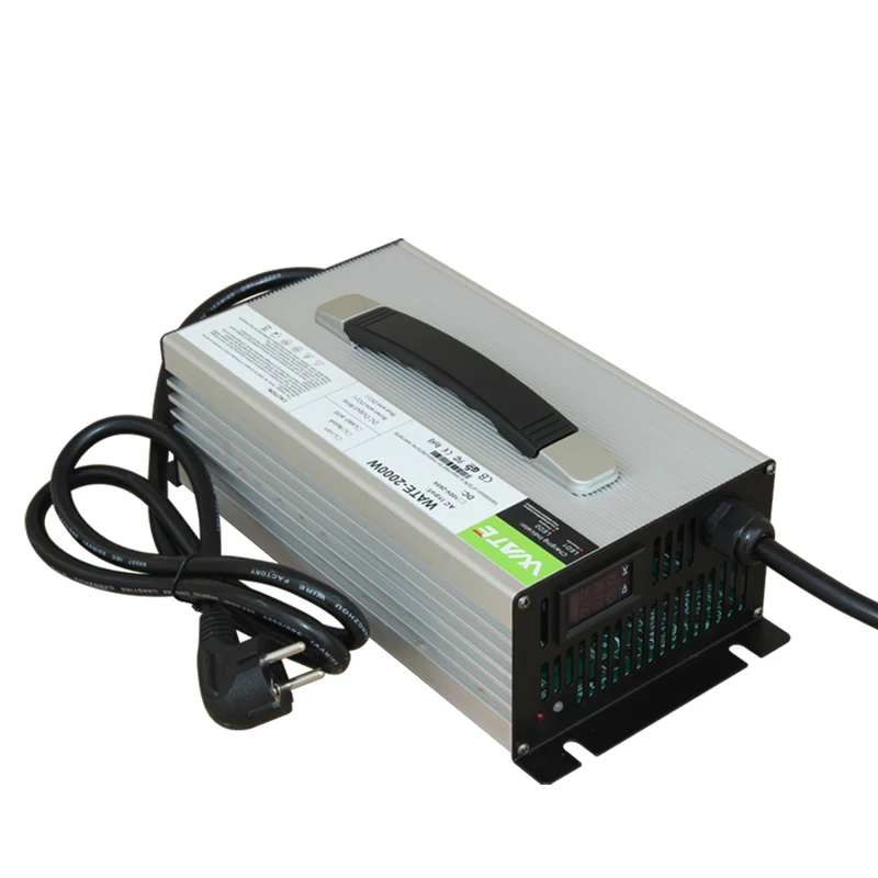 58.4V 25A LiFePO4 Battery Charger 16S Charger With Active PFC Used for 48V 80Ah 100AH LFP LiFePO4 Battery Pack