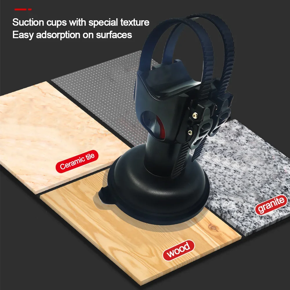 Suporte portátil para pistola de massagem, suporte para ventosa de auto massagem, mãos livres, local difícil de alcance para quase armas de massagem