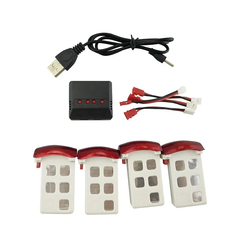 Syma X5UC / X5UW RC Quadcopter Drone Spare Parts Accessories 3.7V 500mAh Battery and Charger