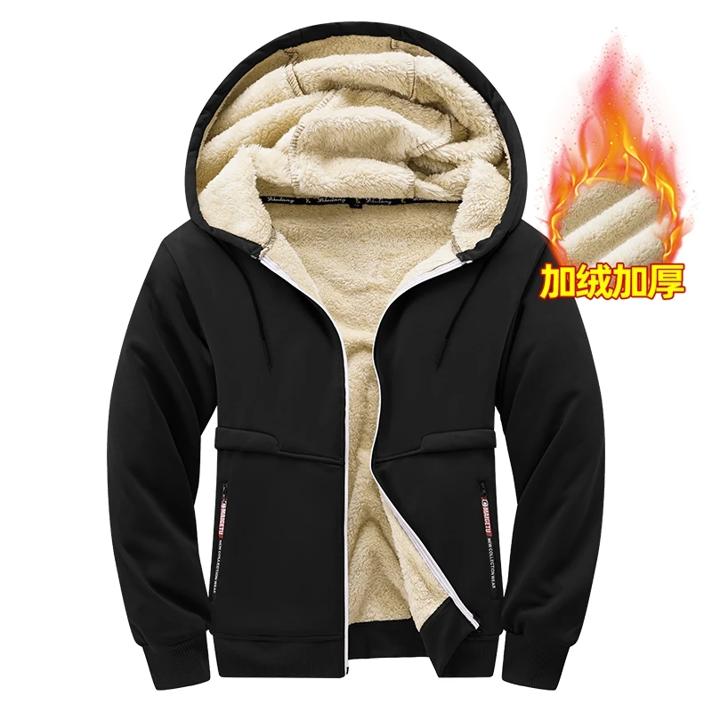 

Мужская флисовая толстовка с капюшоном на молнии, спортивные толстовки на полной молнии, зимние молодые распродажи, высокое качество, корейский стиль