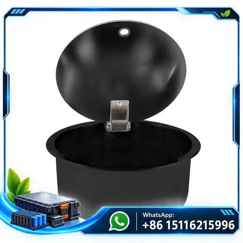 Round RV Sink, Black SUS304 Stainless Steel with Flip, Nanotechnology Coating, Compact Sink for Sprinter Van Retrofit