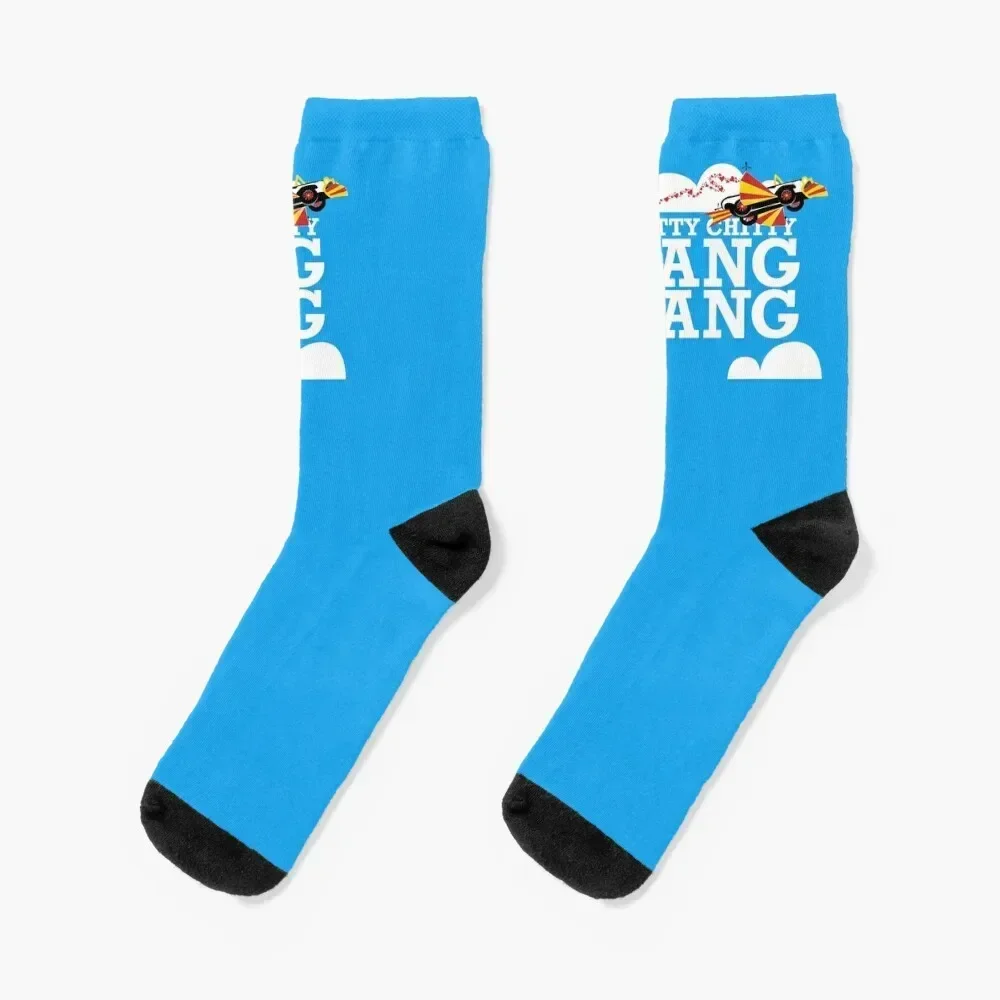 

Chitty Bang Takes Flight Socks snow christmass gift designer brand fashionable Socks Men Women's