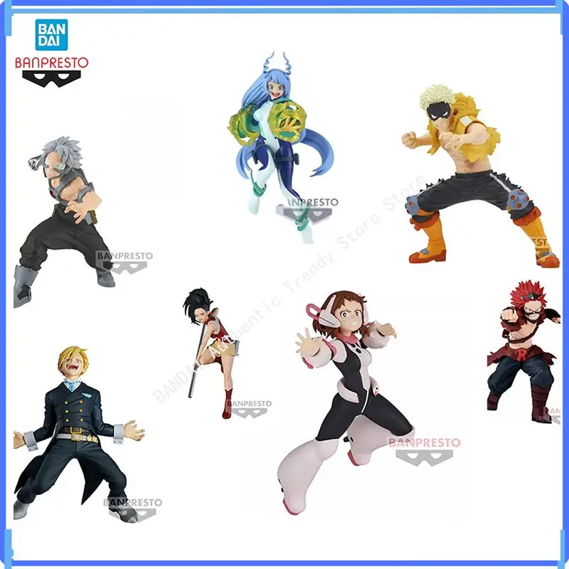 Bandai Original Banpresto My Hero Academia colección de héroes increíbles Monoma Neito Hadou Nejire figura de pegamento gordo modelo