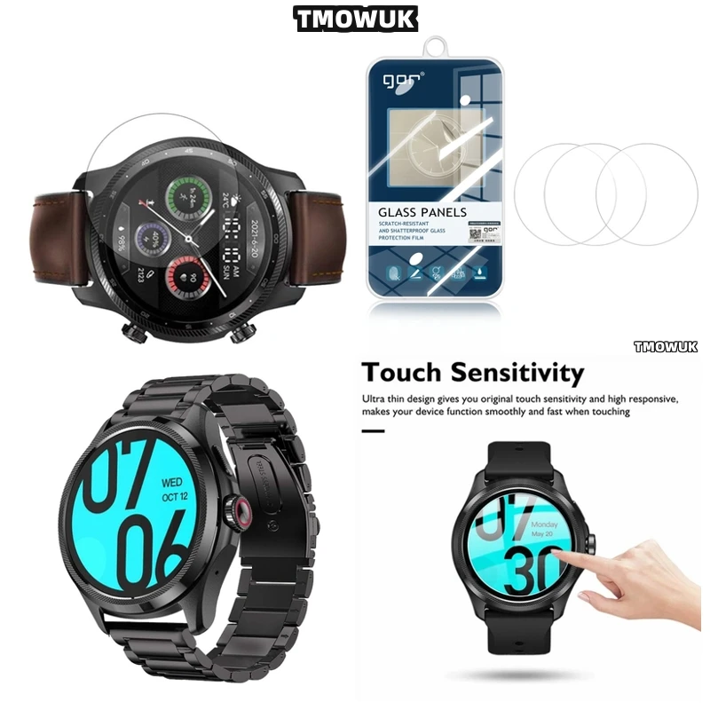 

For Tic Watch Pro 5 Pro5 Enduro Tempered Glass Film With HD Clear Quality
