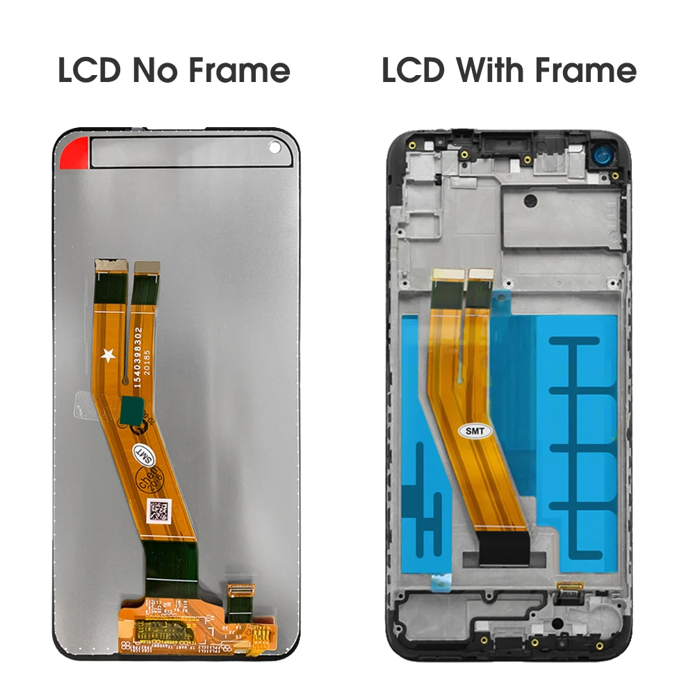 6.4\'\' M11 Display Screen with Frame, for Samsung Galaxy M11 M115 M115F M115M Lcd Display Touch Screen Digitizer Replacement