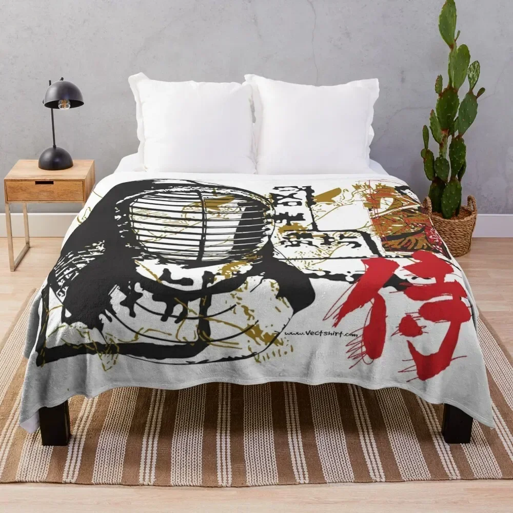 

Ninja Japan Throw Blanket Soft Solid Color Blanket for Couch Bed