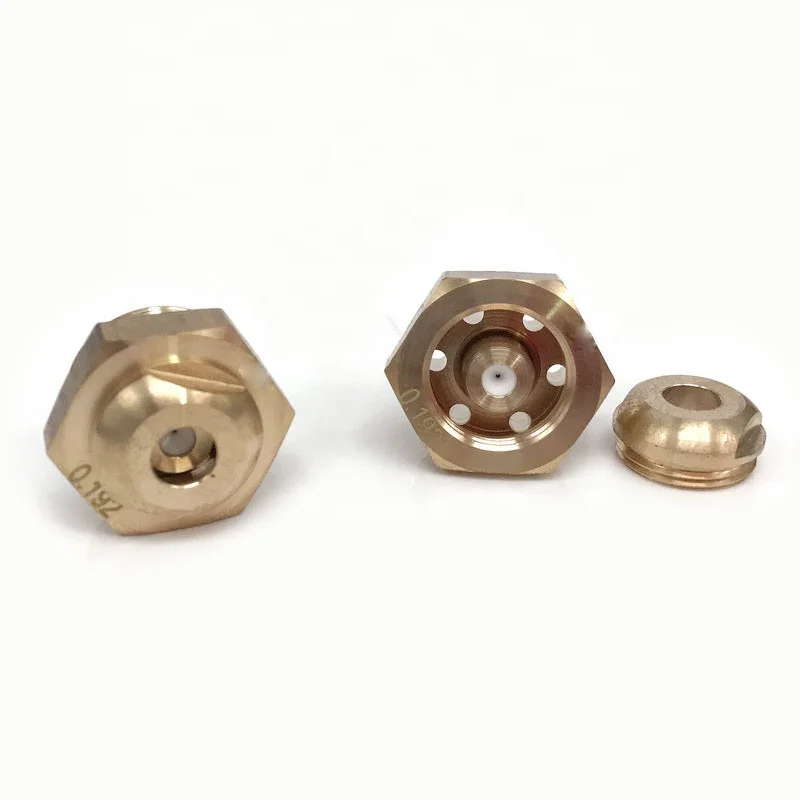 Water nozzle wire cutting machine accessories ceramic 0.192mm molybdenum wire guide rail ruby plate plug numerical
